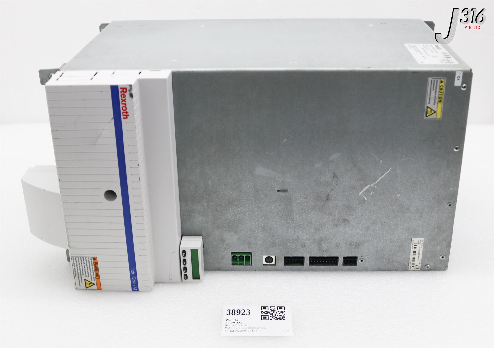 ボタン 38923 BOSCH REXROTH SUPPLY UNIT INDRA DRIVE R911296725 HMV01.1R